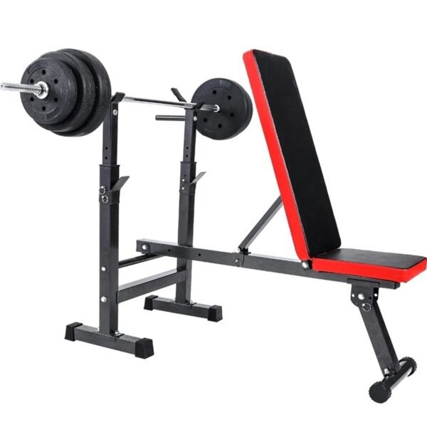 Foldable multifunctional dumbbell bench Home gym fitness - Image 2